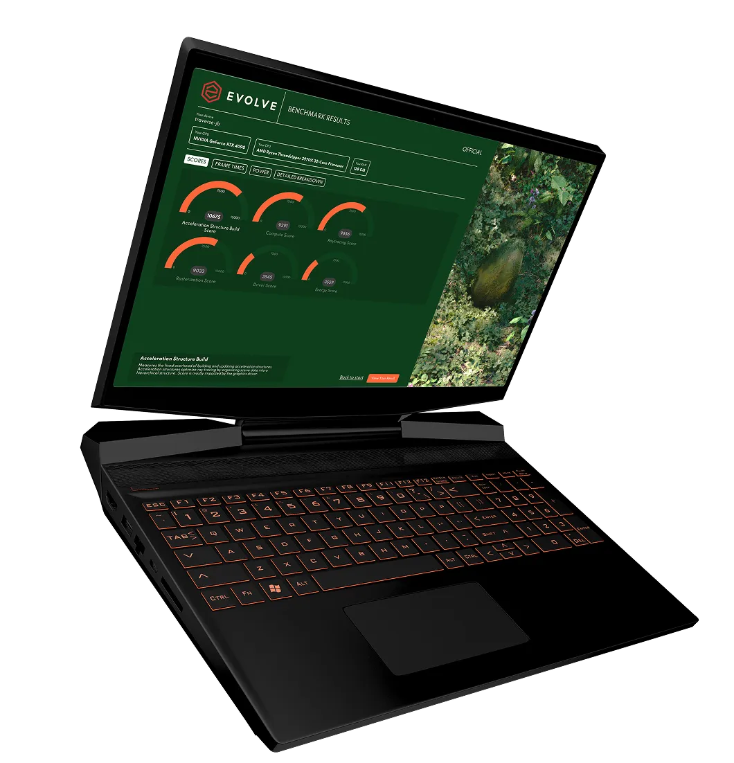 Evolve UI Screenshot