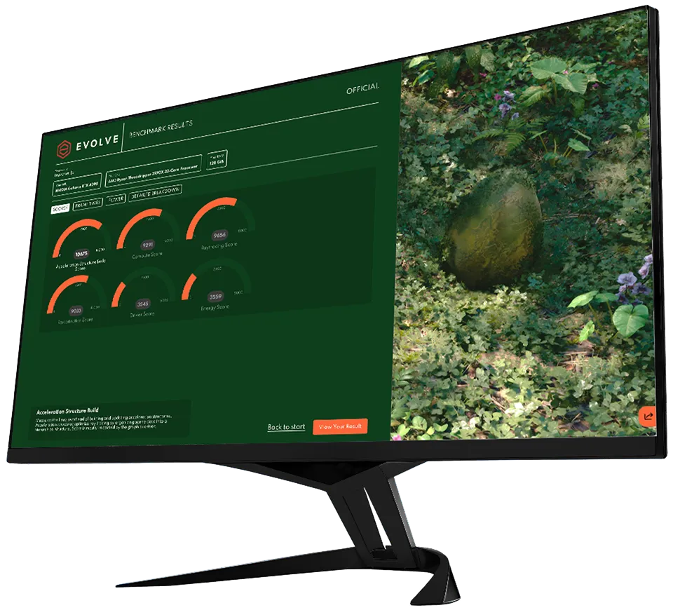 Evolve UI Screenshot